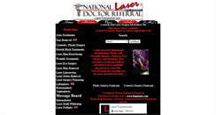 Desktop Screenshot of lasertreatments.com